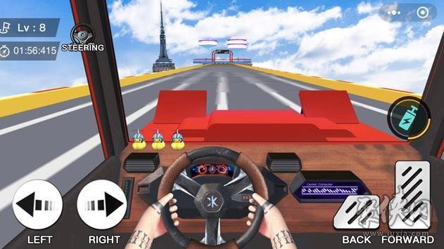 手机赛车游戏实拍：释放驾驶激情！