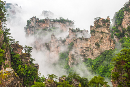 天子山景区_天子山简介_天子山景色