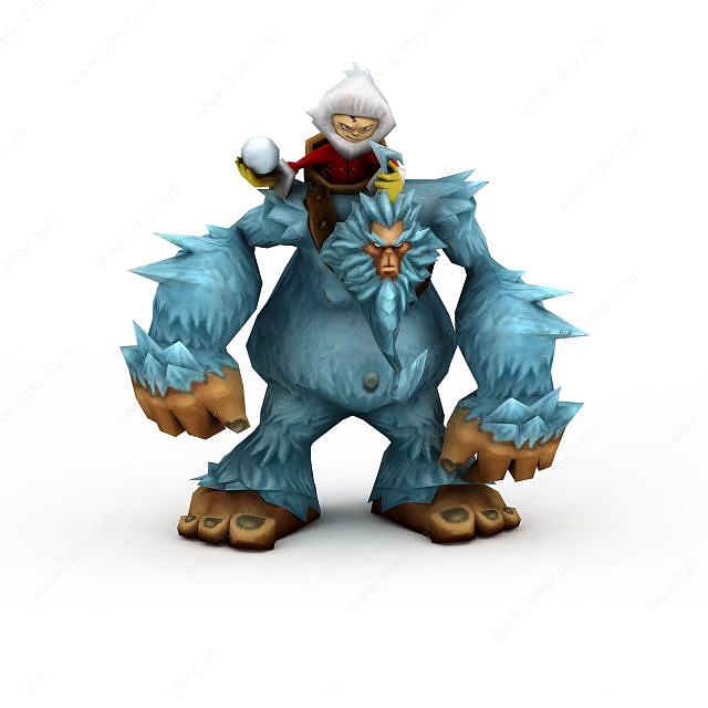 冰雪世界，雪人骑士征战寒冬