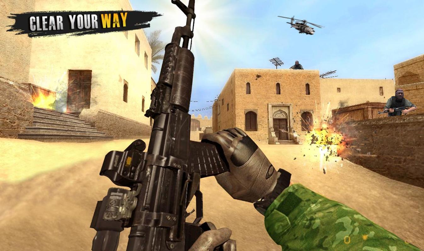 手机上的手机射击游戏-战争之王VS英勇突击：画面逼真还是动作爽快？