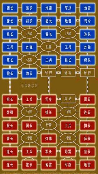 手机在线军棋小游戏_玩手机游戏军棋怎么玩_手机玩军棋游戏