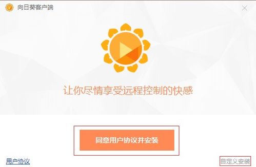 向日葵远程控制客户端 