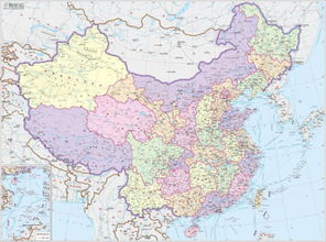 中国地图高清版 
